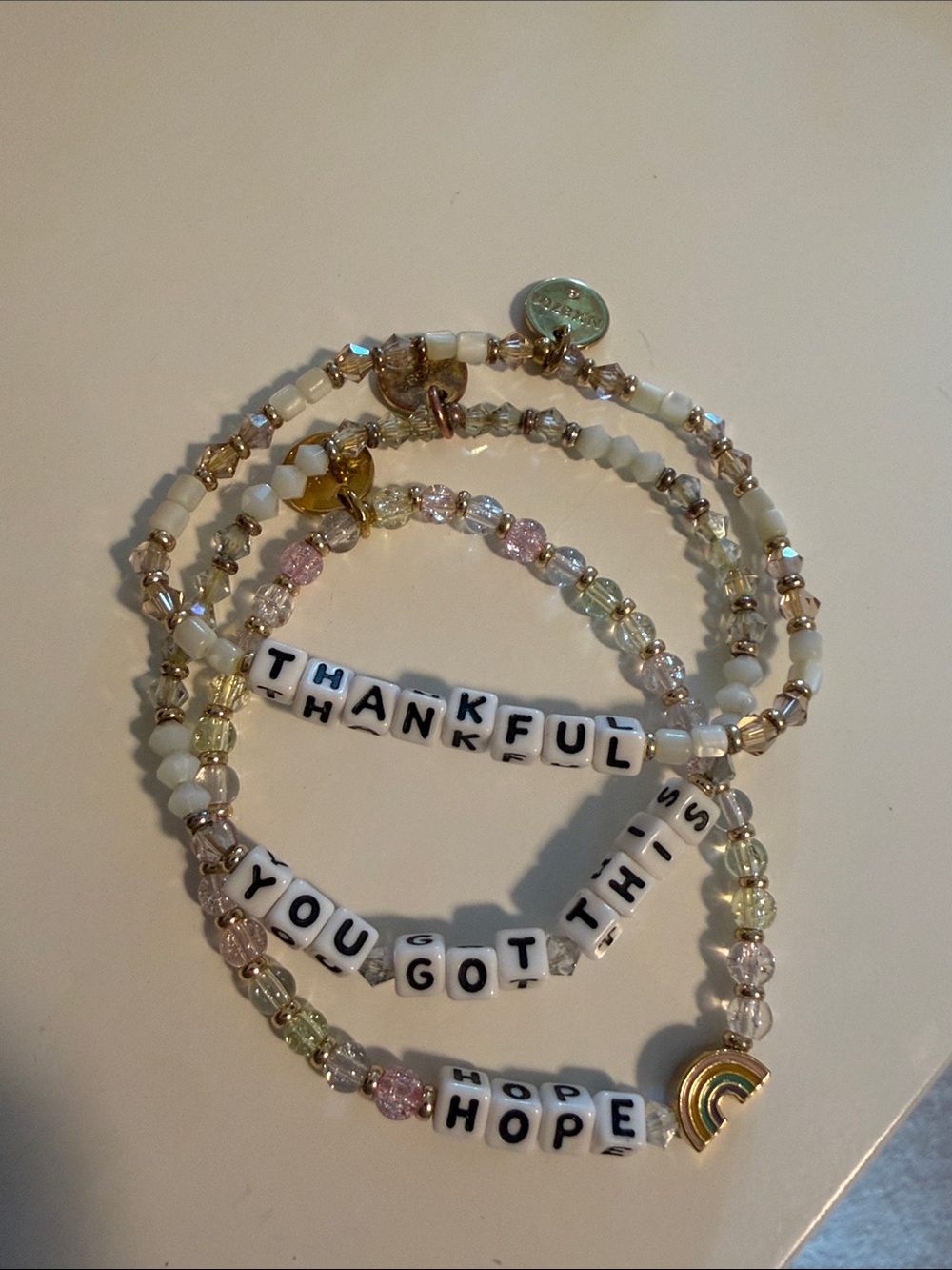Little Words Project Bracelet set M/L